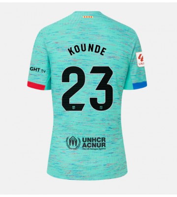 Barcelona Jules Kounde #23 Tercera Equipación Mujer 2023-24 Manga Corta